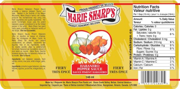 Marie Sharp's マリーシャープス リトル・ベリーズ ハバネロソース・ファイアリー(大辛) 148ml ×2本 - 画像 (3)