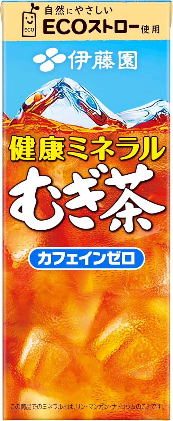 伊藤園 健康ミネラルむぎ茶 紙パック 250ml×24本