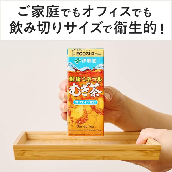 伊藤園 健康ミネラルむぎ茶 紙パック 250ml×24本 - 画像 (2)