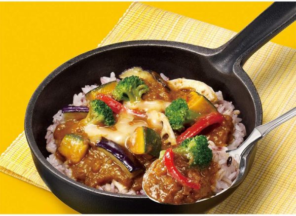 [冷凍]日本製粉 いまどきごはん五穀ごはんと野菜を食べるカレー 320g×12個 - 画像 (3)