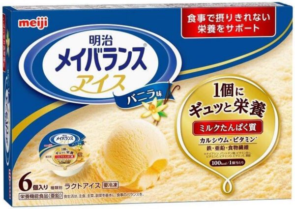 明治 メイバランスMiniLアイス バニラ味 80ml×6個