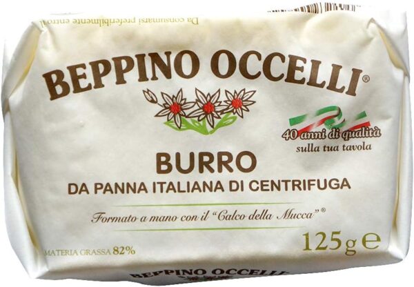 無塩バター オッチェッリ バター 125g beppino occelli イタリア産 冷蔵