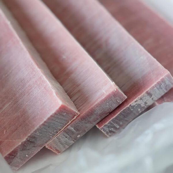 三崎港直送 冷凍 天然メバチマグロ 赤身 柵 (約500g) - 画像 (3)