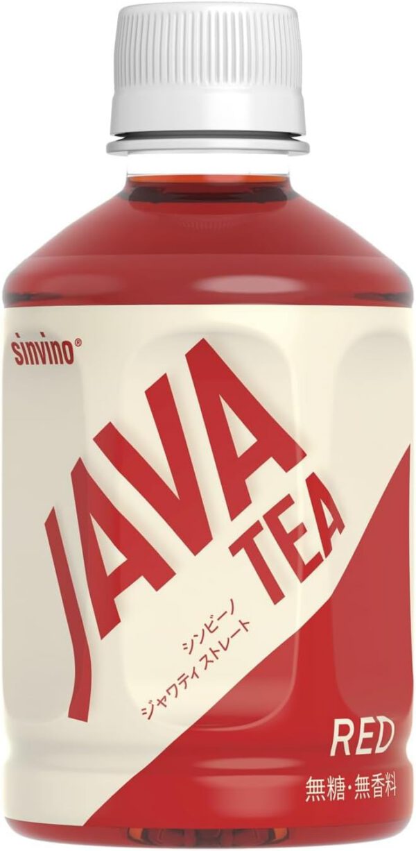 JAVA TEA(ジャワティ) 大塚食品シンビーノストレート レッド 無糖 茶 270ml×24本