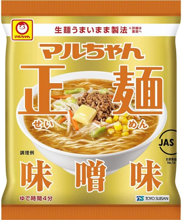 マルちゃん正麺 味噌味 5食 - 画像 (2)