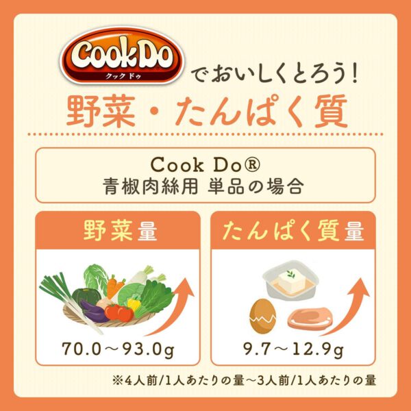 味の素 Cook Do クックドゥ 青椒肉絲用 100g ×10個 - 画像 (3)