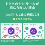 【トクホ】ロッテ キシリトールガム フレッシュミント ファミリーボトル 143g - 画像 (5)