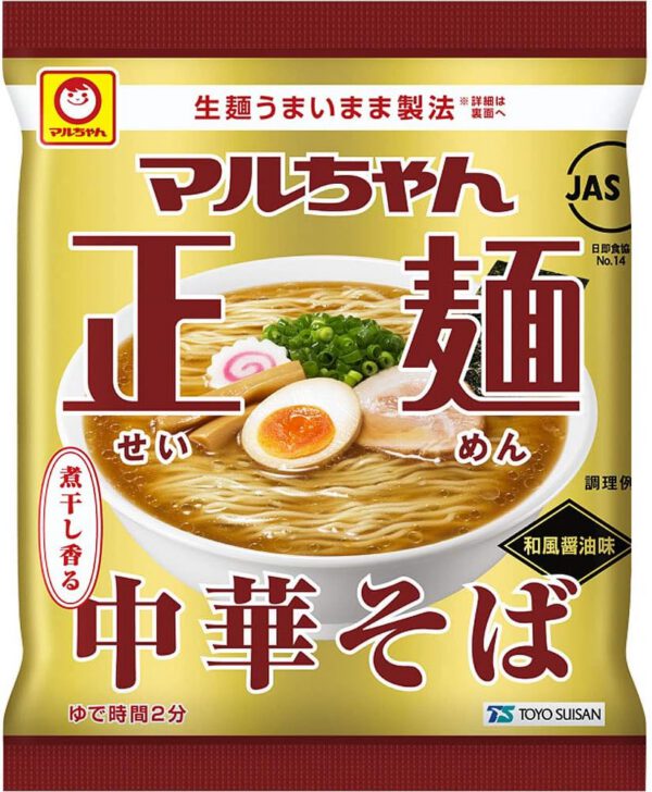 マルちゃん マルちゃん正麺 中華そば 和風醤油 5食パック(105gX5P) ×6個 - 画像 (2)