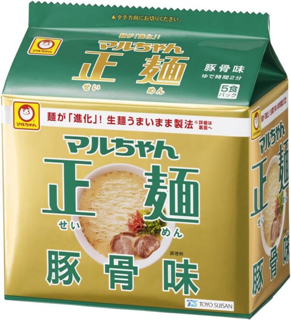 マルちゃん正麺豚骨味 5P×6個