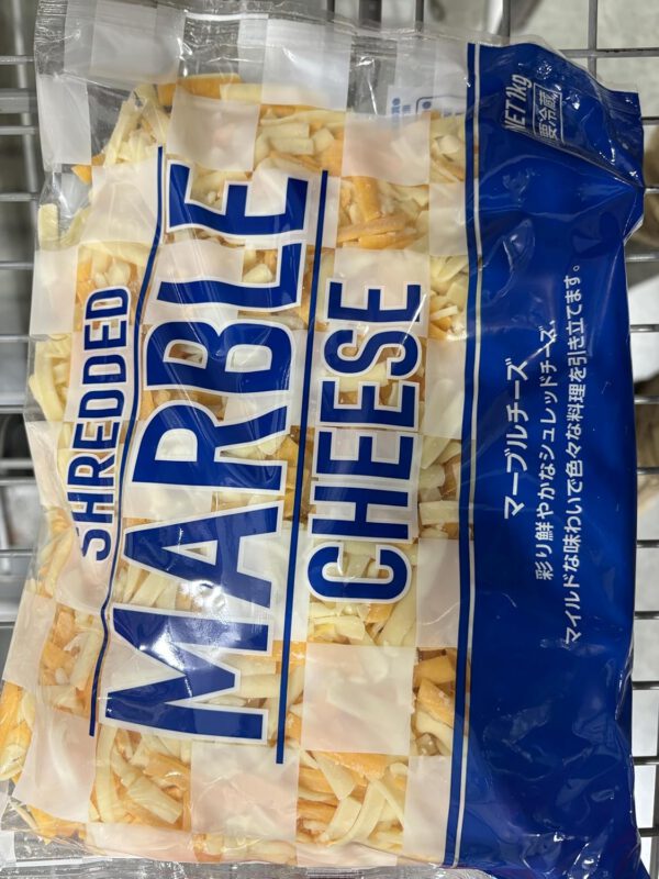 ムラカワ マーブルシュレッドチーズ 1000g Marble Shred Cheese