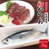 宮崎県産 一本釣り 初かつお 初ガツオ 1尾 約3kg セミドレス 初鰹 天然鰹 鰹 刺身 たたき
