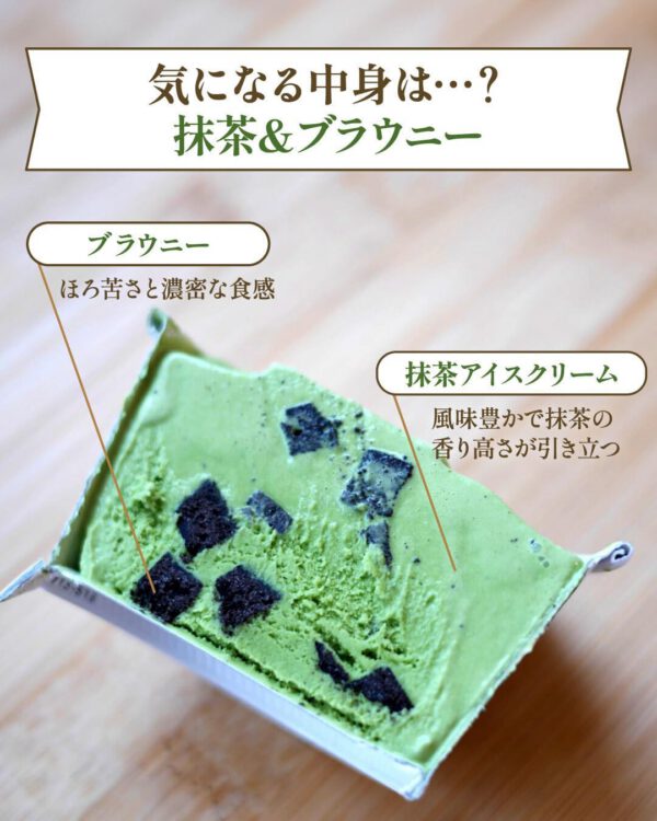 ハーゲンダッツ 抹茶&ブラウニー110ml (6) - 画像 (3)