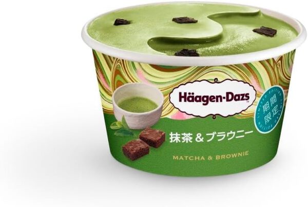 ハーゲンダッツ 抹茶&ブラウニー110ml (6) - 画像 (5)