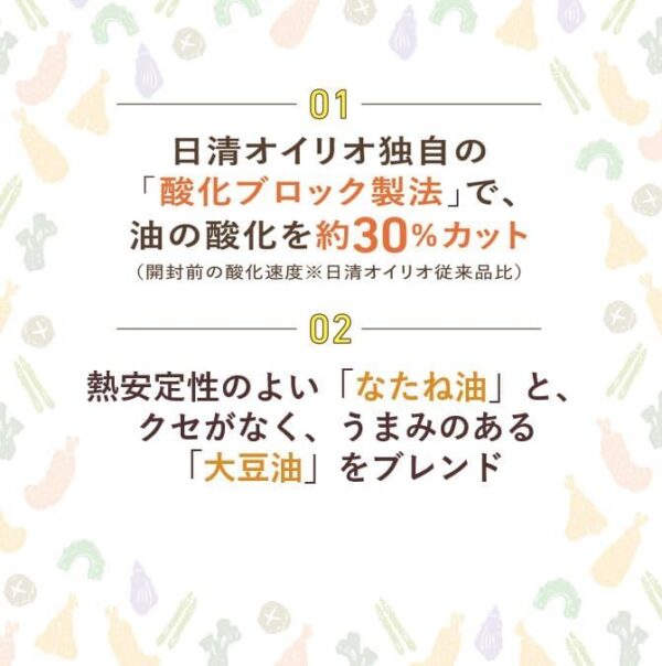 日清オイリオ サラダ油 コレステロールゼロ 1500g - 画像 (3)
