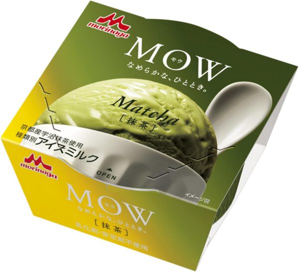 森永乳業 MOW抹茶 140ml×18個
