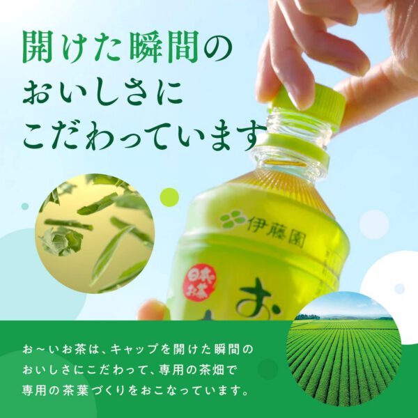 伊藤園 おーいお茶 緑茶 (小竹ボトル) 350ml ×24本 - 画像 (3)