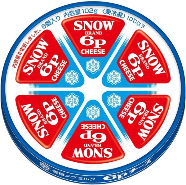 [冷蔵]雪印メグミルク 6Pチーズ 102g×6個