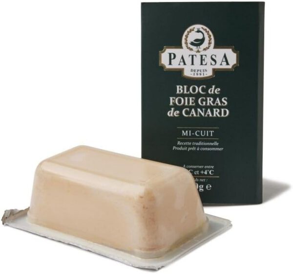 PATESA ブルガリア産 パテサ ブロック・ド・フォアグラ・ド・カナール 500g