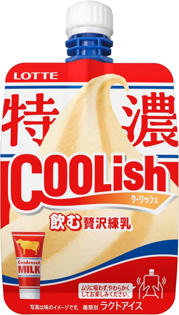 【冷凍】クーリッシュ 飲む贅沢練乳135ml×24個ろって