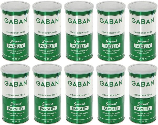 GABAN ギャバン パセリ ホール 80g 丸缶 10本セット