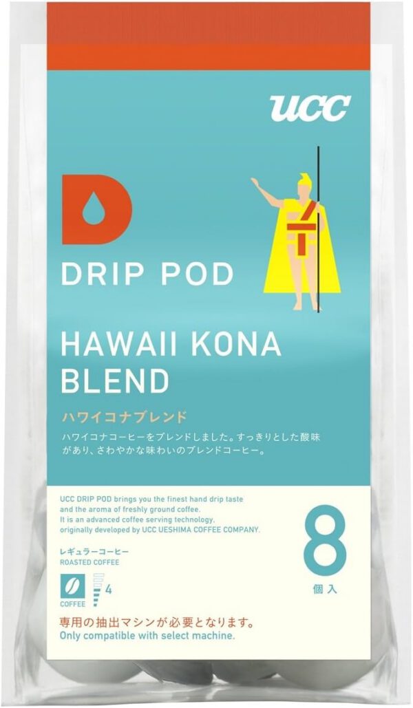 UCC DRIP POD ハワイコナブレンド 8P ×6箱セット - 画像 (2)