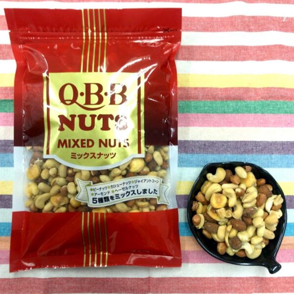 QBB ミックスナッツ500g(ジッパー付き) - 画像 (3)