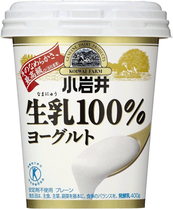 [冷蔵]小岩井 生乳100%ヨーグルト 400g×6個