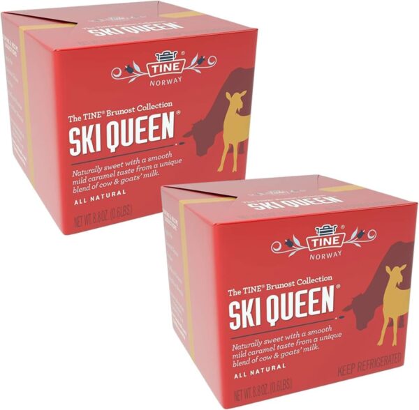 スキクイーン Ski Queen 2個セット ゴートチーズ GJETOST 250g×2個