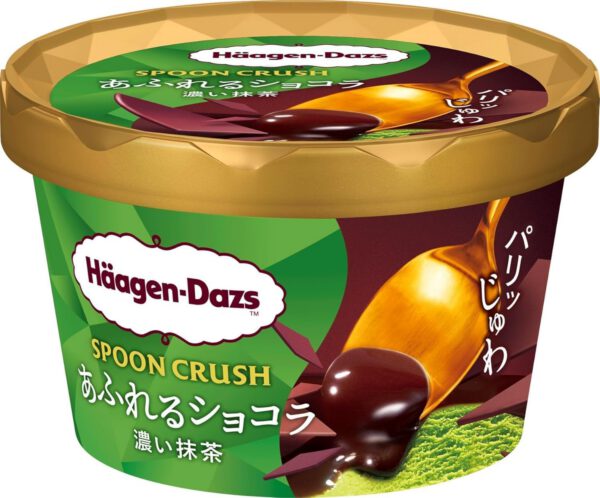 ハーゲンダッツ SPOON CRUSH あふれるショコラ 濃い抹茶 81ml (12個)