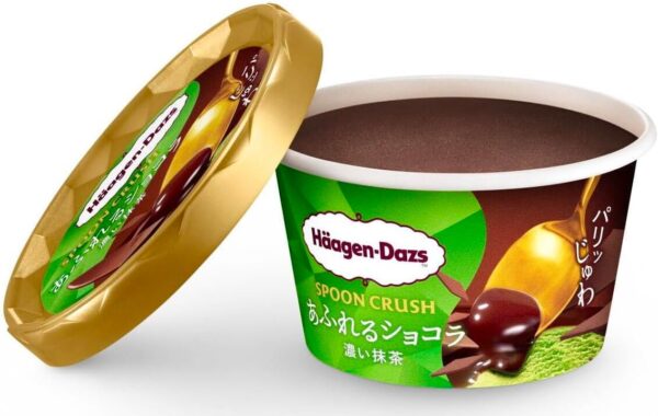 ハーゲンダッツ SPOON CRUSH あふれるショコラ 濃い抹茶 81ml (12個) - 画像 (5)
