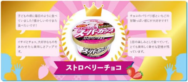 明治 スーパーカップ ストロベリーチョコ200ml×24個 - 画像 (4)