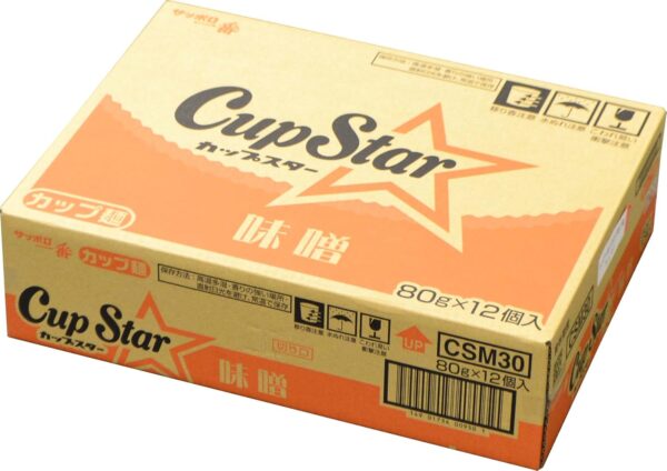 サッポロ一番 カップスター 味噌 80g×12食 - 画像 (5)