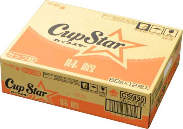 サッポロ一番 カップスター 味噌 80g×12食 - 画像 (5)