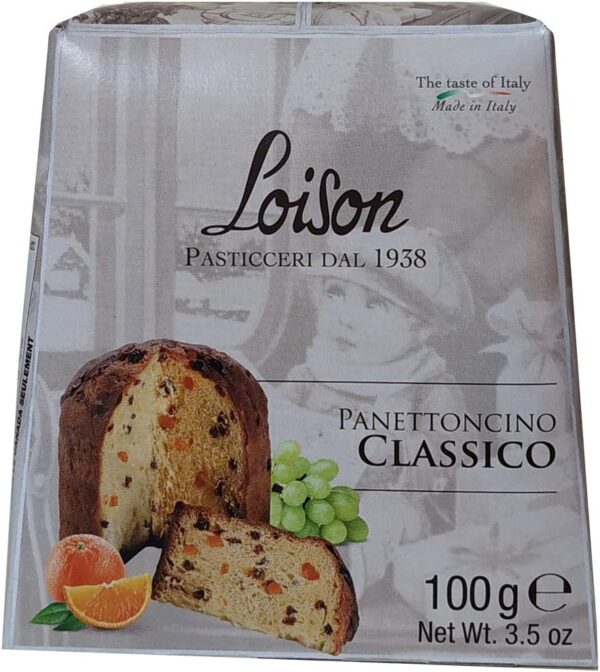 Loison(ロイゾン) パネトーネ ミニヨンクラシコ 100g ×2個