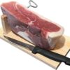 VOLPI 無添加 ミニプロシュット ミニ原木 生ハム 生プロシュート 800g (専用固定 ホルダー ナイフセット)
