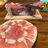 VOLPI 無添加 ミニプロシュット ミニ原木 生ハム 生プロシュート 800g (専用固定 ホルダー ナイフセット) - 画像 (3)