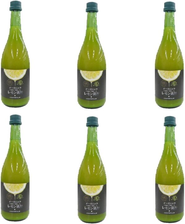 有機レモン果汁 720ml ×6本(1ケース)