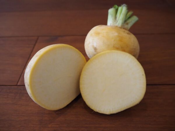北海道産 冷蔵 フレッシュ 白かぶ 白蕪 カブ 3個(1個約200g前後) - 画像 (2)