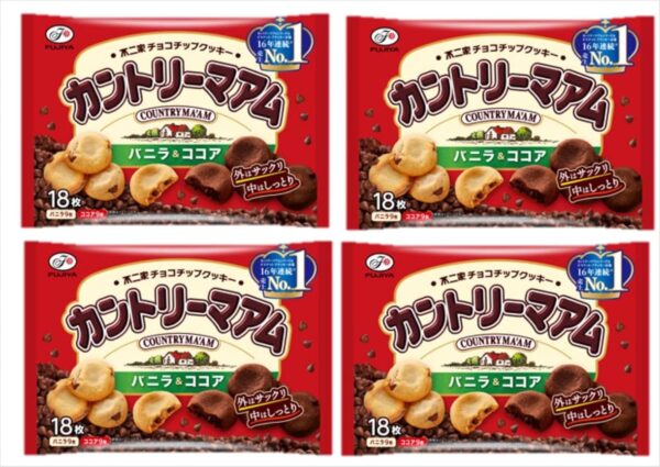 不二家 カントリーマアム(バニラ&ココア) 18枚×4個 - 画像 (3)