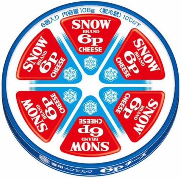 雪印 6Pチーズ (6個入り) 108g (冷蔵) x 2個セット