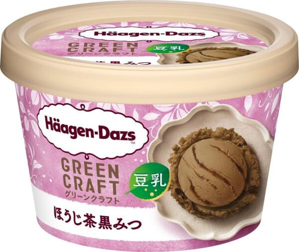 ハーゲンダッツ GREEN CRAFT ほうじ茶黒みつ110ml (12個)