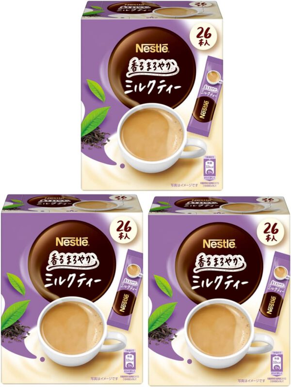 ネスレ 香るまろやか ミルクティー スティック 26P×3箱