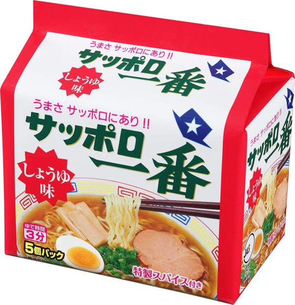 サッポロ一番 しょうゆ味 5食×6個