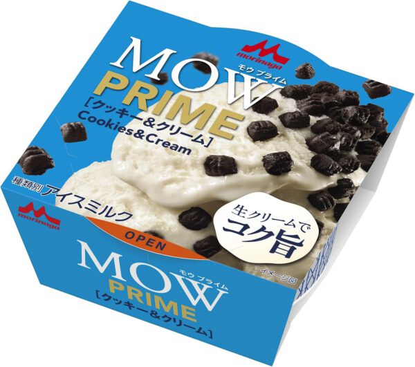 森永乳業 MOW PRIME クッキー&クリーム105ml×18カップ
