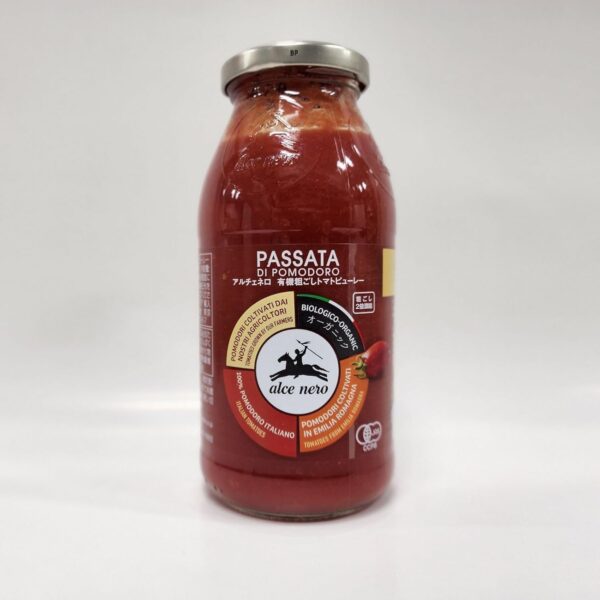 ALCE NERO(アルチェネロ) 有機 粗ごし トマトピューレー 500g (オーガニック イタリア産 2倍濃縮) 有機粗ごしピューレー - 画像 (2)
