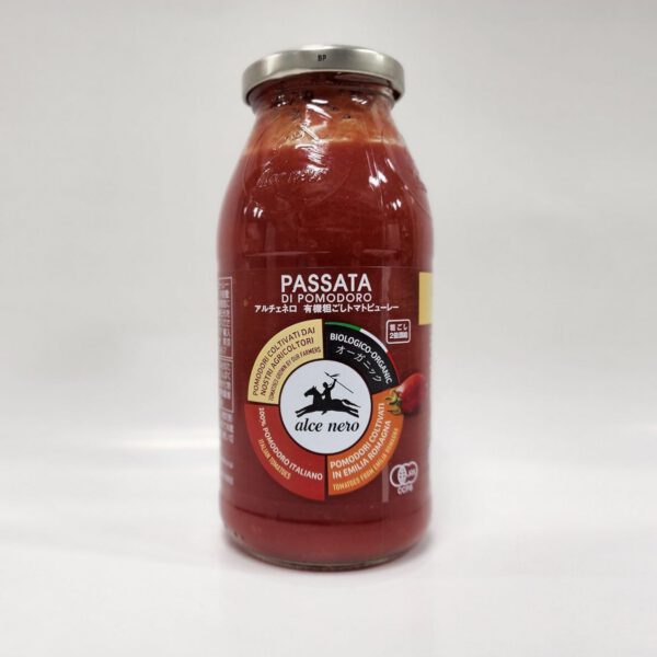 ALCE NERO(アルチェネロ) 有機 粗ごし トマトピューレー 500g (オーガニック イタリア産 2倍濃縮) 有機粗ごしピューレー - 画像 (2)
