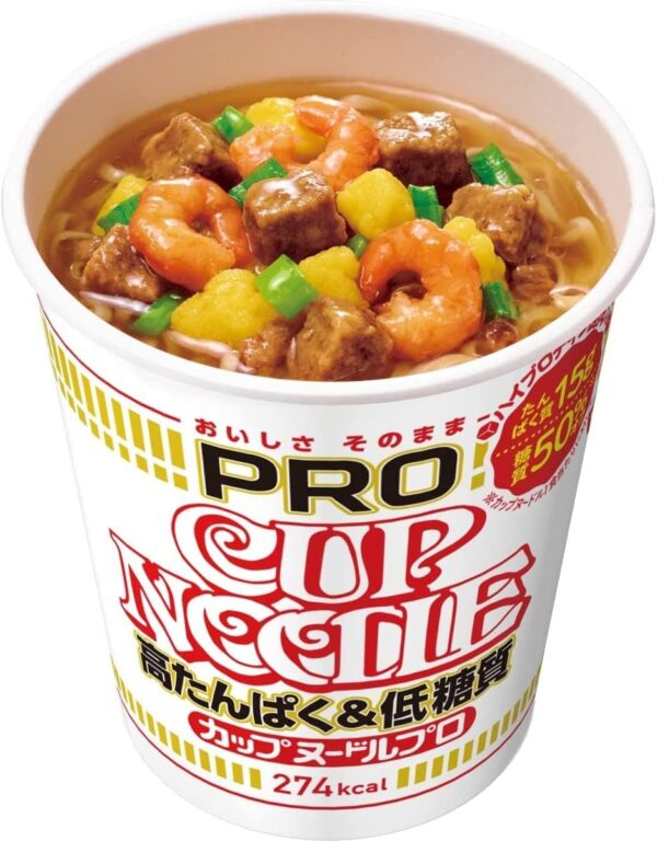日清 カップヌードルPRO 3種12食 高たんぱく&低糖質 - 画像 (2)