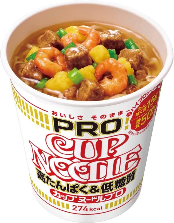日清 カップヌードルPRO 3種12食 高たんぱく&低糖質 - 画像 (2)