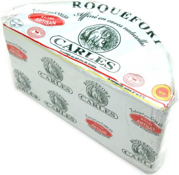 フランス産青かびチーズ A.O.C ロックフォール カルル 約500g 冷蔵