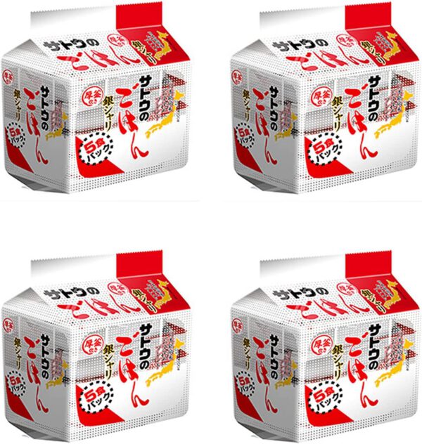 サトウ食品 サトウのごはん 銀シャリ 200g 5食パック 4個セット 20食